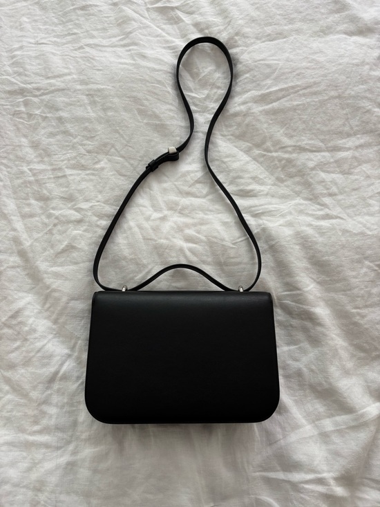 Neous Phoenix Adjustable Crossbody Handbag Black and Silver - Picture 4 of 10